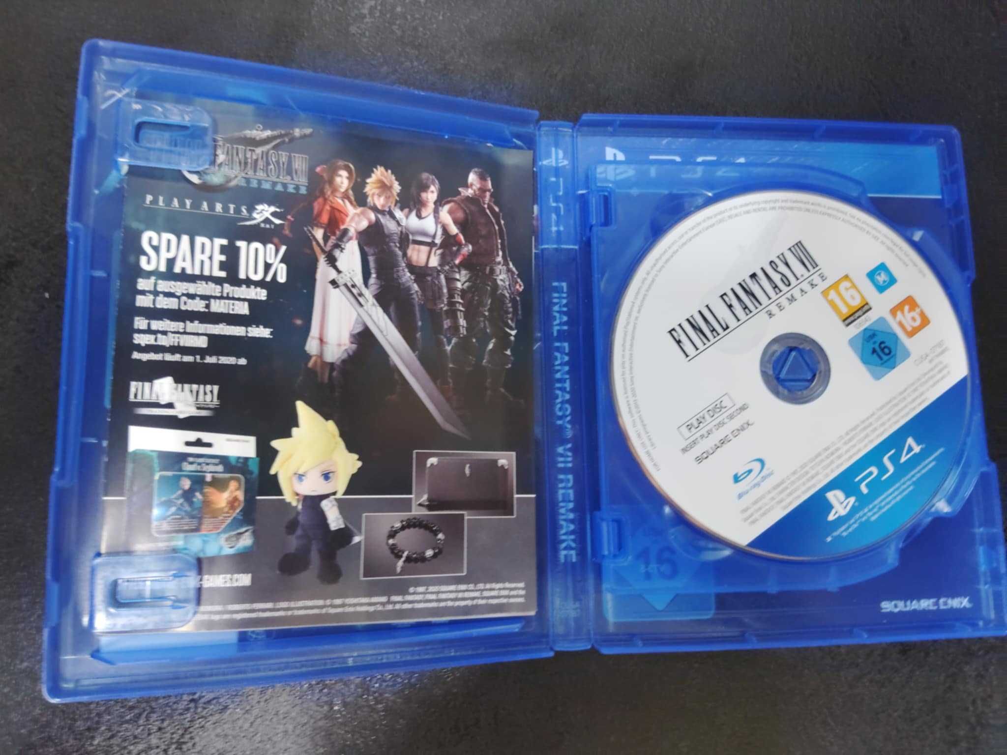 Final Fantasy VII Remake PS4 Angielska wersja gry / Final Fantasy 7