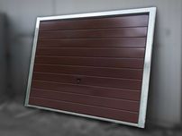 Brama garażowa uchylna Brąz 2380x2100mm Producent
