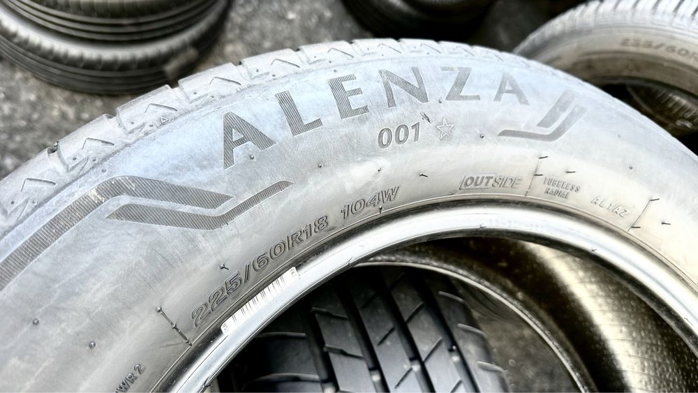 225/60/18 Bridgestone Alenza A001 | 90%остаток | летние шины | 2021г