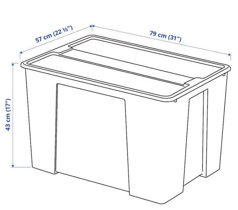 Caixa Grande IKEA (Novo)