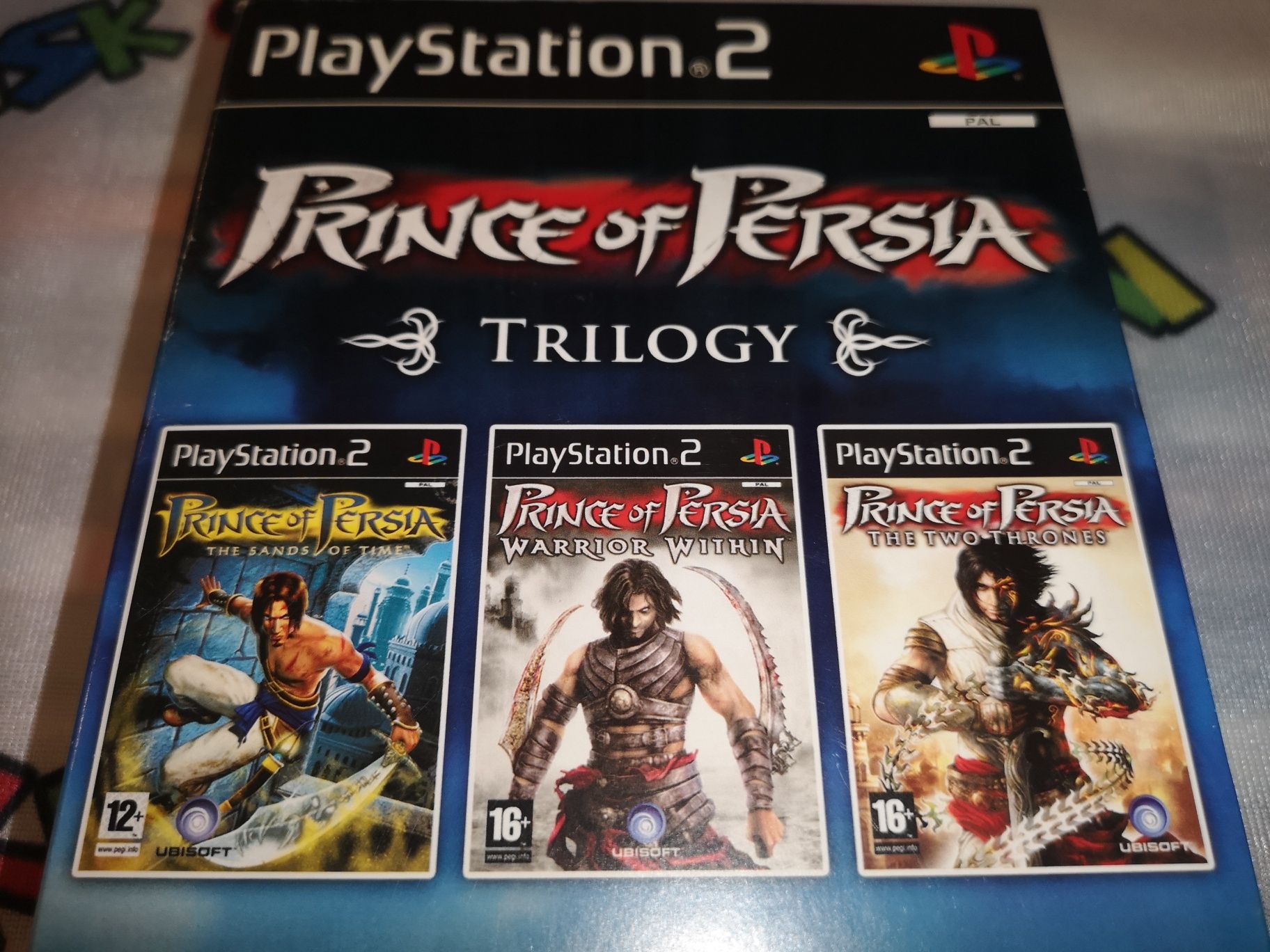 Prince of Persia Trilogy PS2 (3 gry) stan BDB (SKLEP)