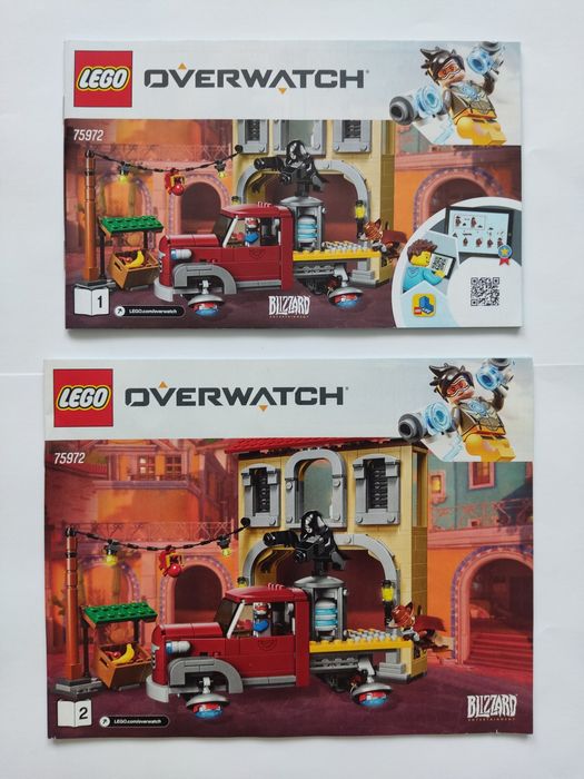 Instrukcja LEGO 75972 Overwatch Dorado  pojedynek Książeczka do klockó