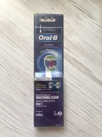 Безкоштовна доставка Oral b 3D White - 200грн набір з двох насадок