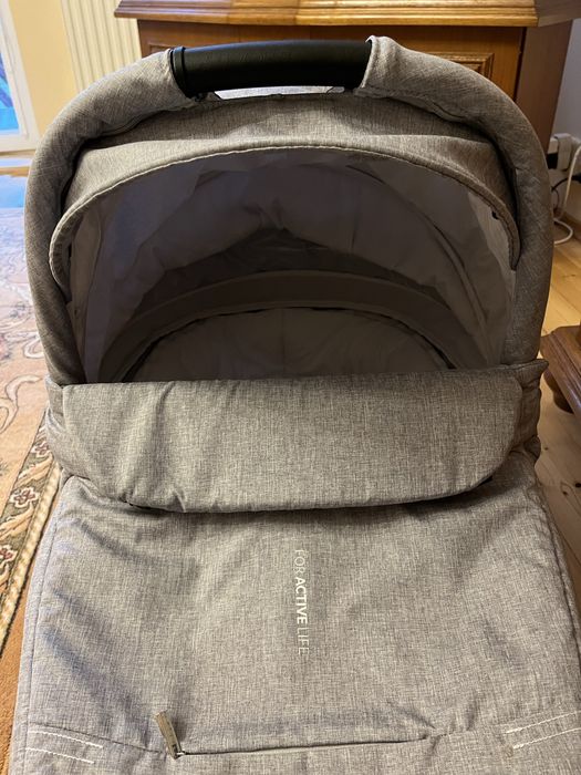 Wózek Espiro Next Melange Grey gondola plus spacerowka