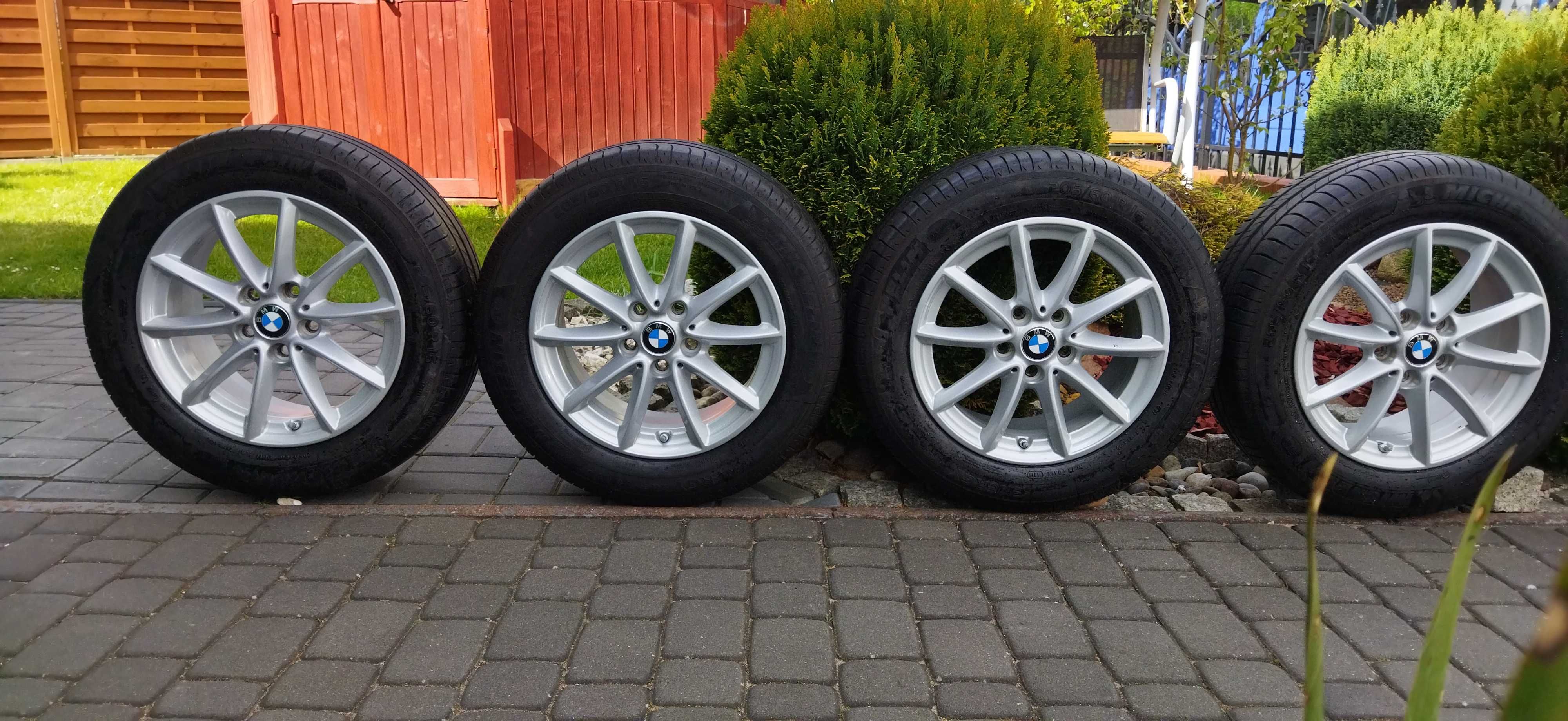 5x112 16 Cali Koła Alu 205/60/16 BMW 2 F45 F46 Oryginał Tpms