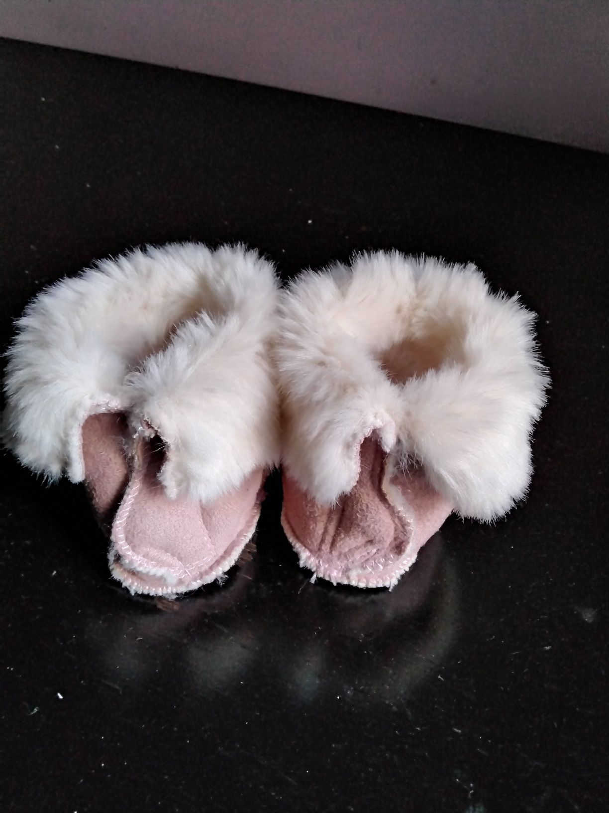 Pantufas rosa H & M tamanho 18/19.