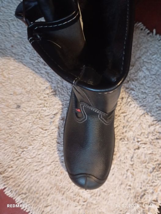 Робочі черевики утеплені, чоботи, 43р.