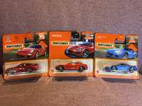 Matchbox zestaw porsche 911 mazda rx8 mitsubishi 3000gt