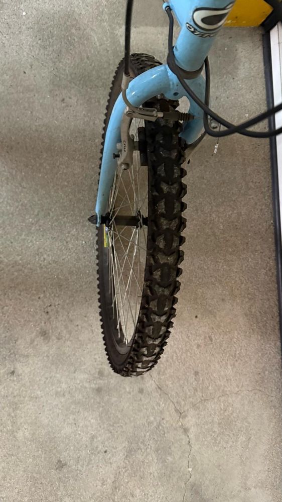 Bicicleta azul bebe
