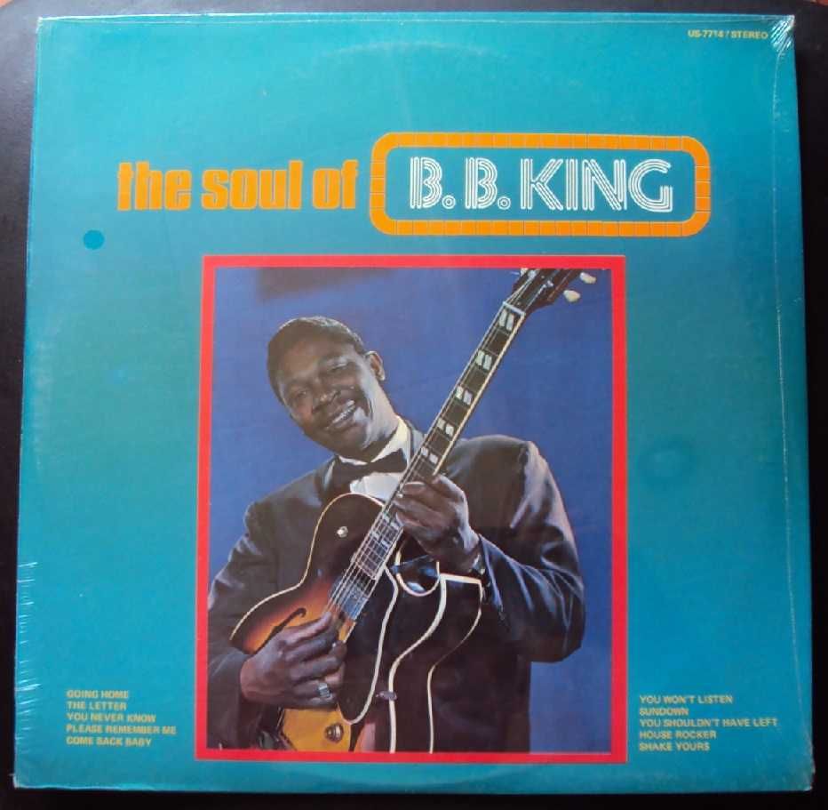 B.B. King ‎  "The Soul Of B.B. King" - 1968? (1963) -Новый, запечатан.