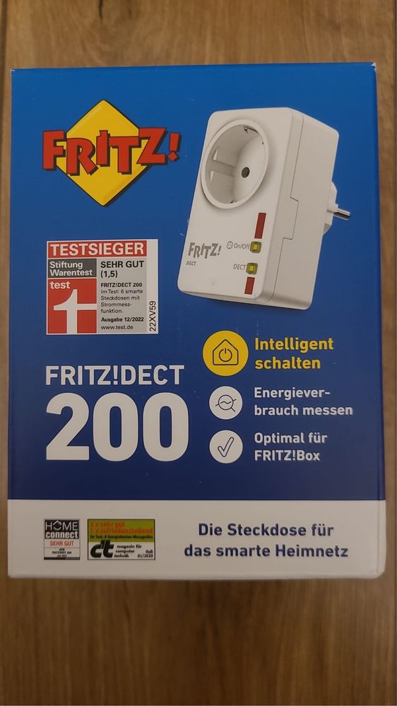 inteligentne gniazdo do domu AVM FRITZ!DECT 200