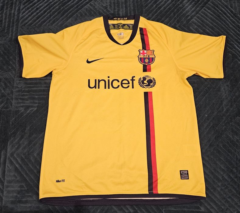 Koszulka piłkarska meczowa FC Barcelona Messi 10 r. M prezent