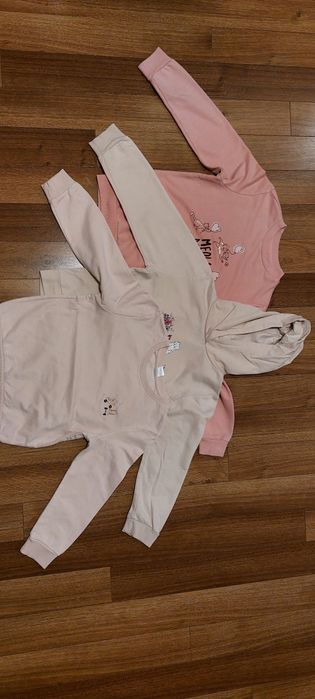 Komplet trzech bluz 134 bluza
