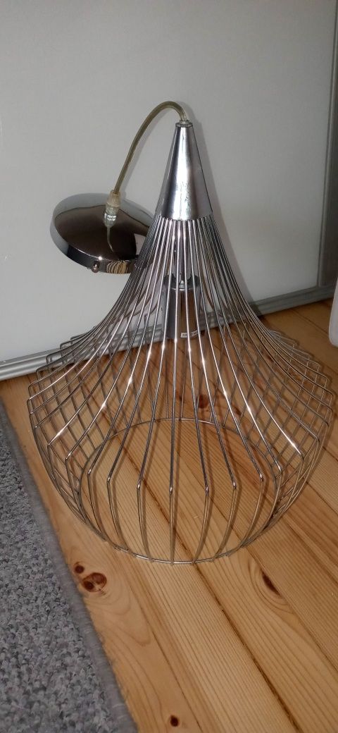 Lampa wisząca chrom E27