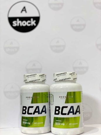 Аминокислоты БЦАА Progress Nutrition	BCAA 1800 mg 100caps протеин амин