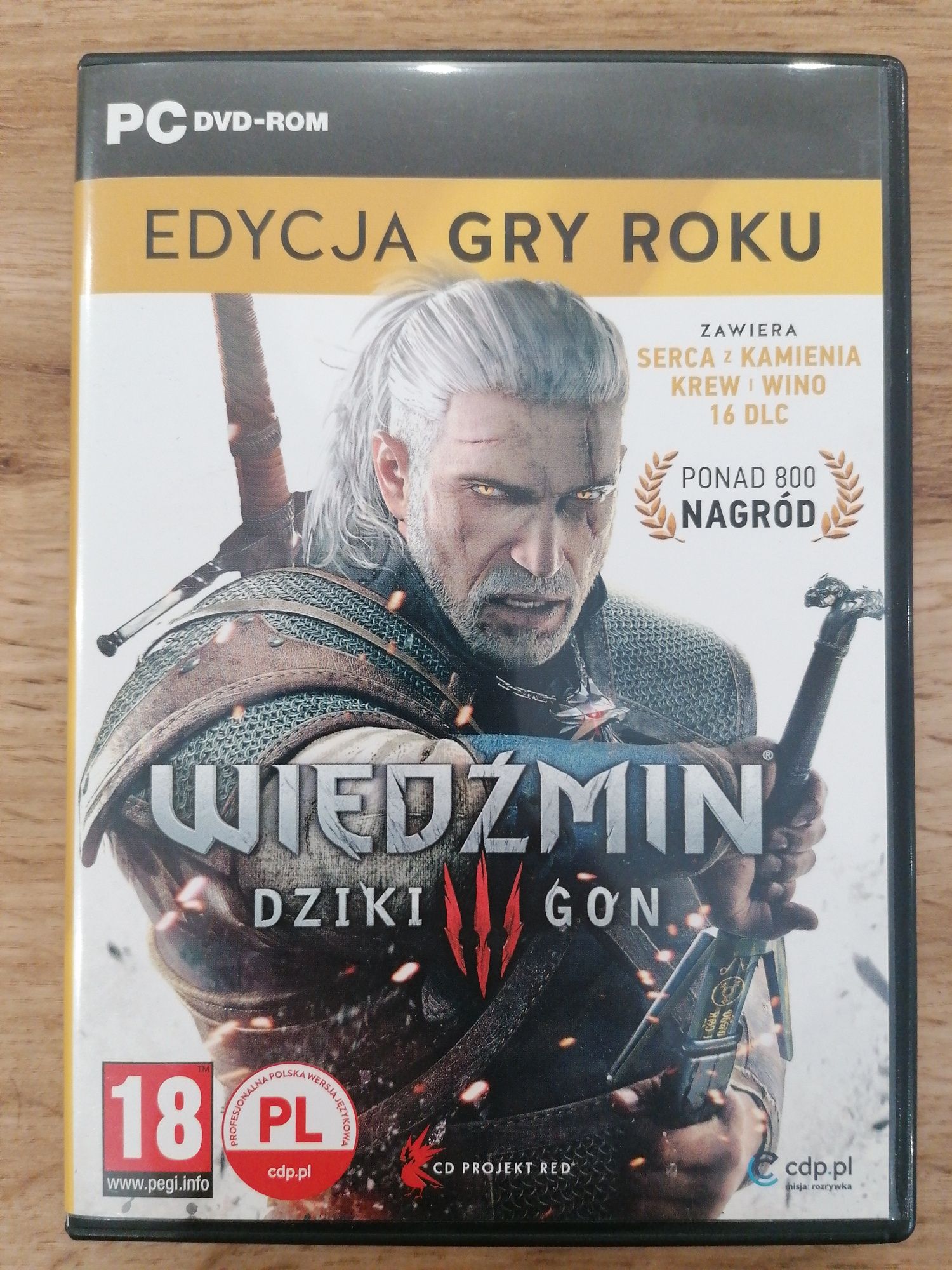 Gra PC Wiedzmin 3: Dziki Gon (edycja gry roku)