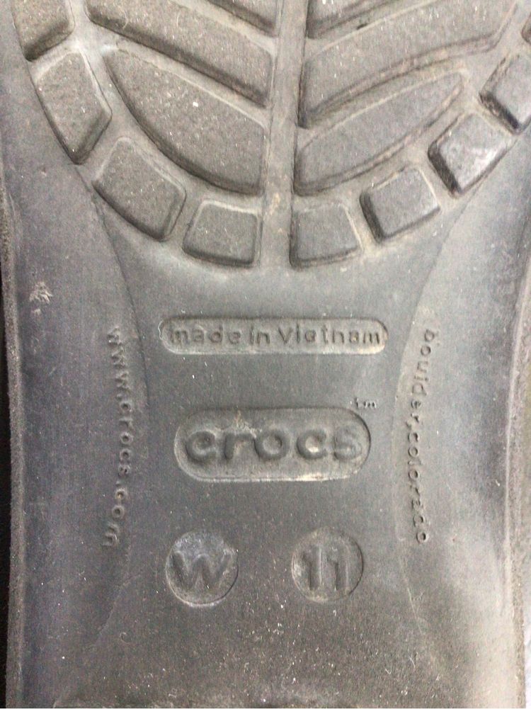 Crocs  (Оригинал ) мокасины сандалии женские р 41 - 42