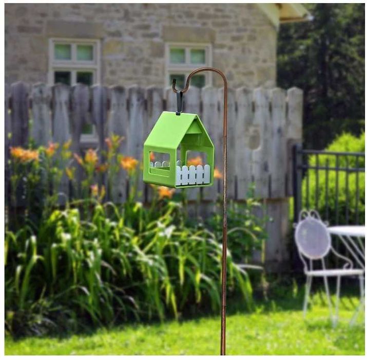 Metalowy wieszak wbijany na kwiaty/latarnie 120cm 4 sztuki Abbcoert