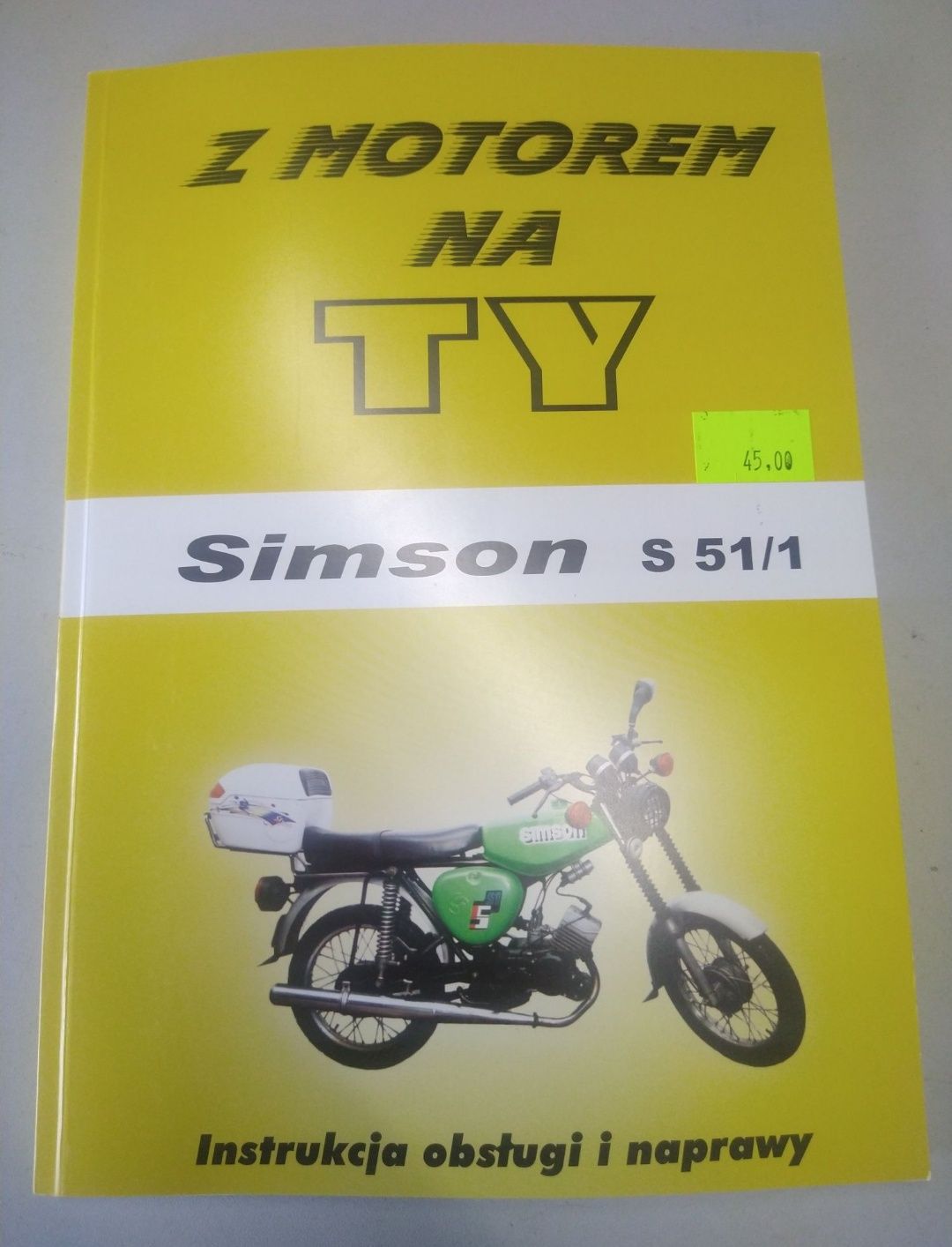 Simson S51 instrukcja obsługi i naprawy książki ponad 150 stron