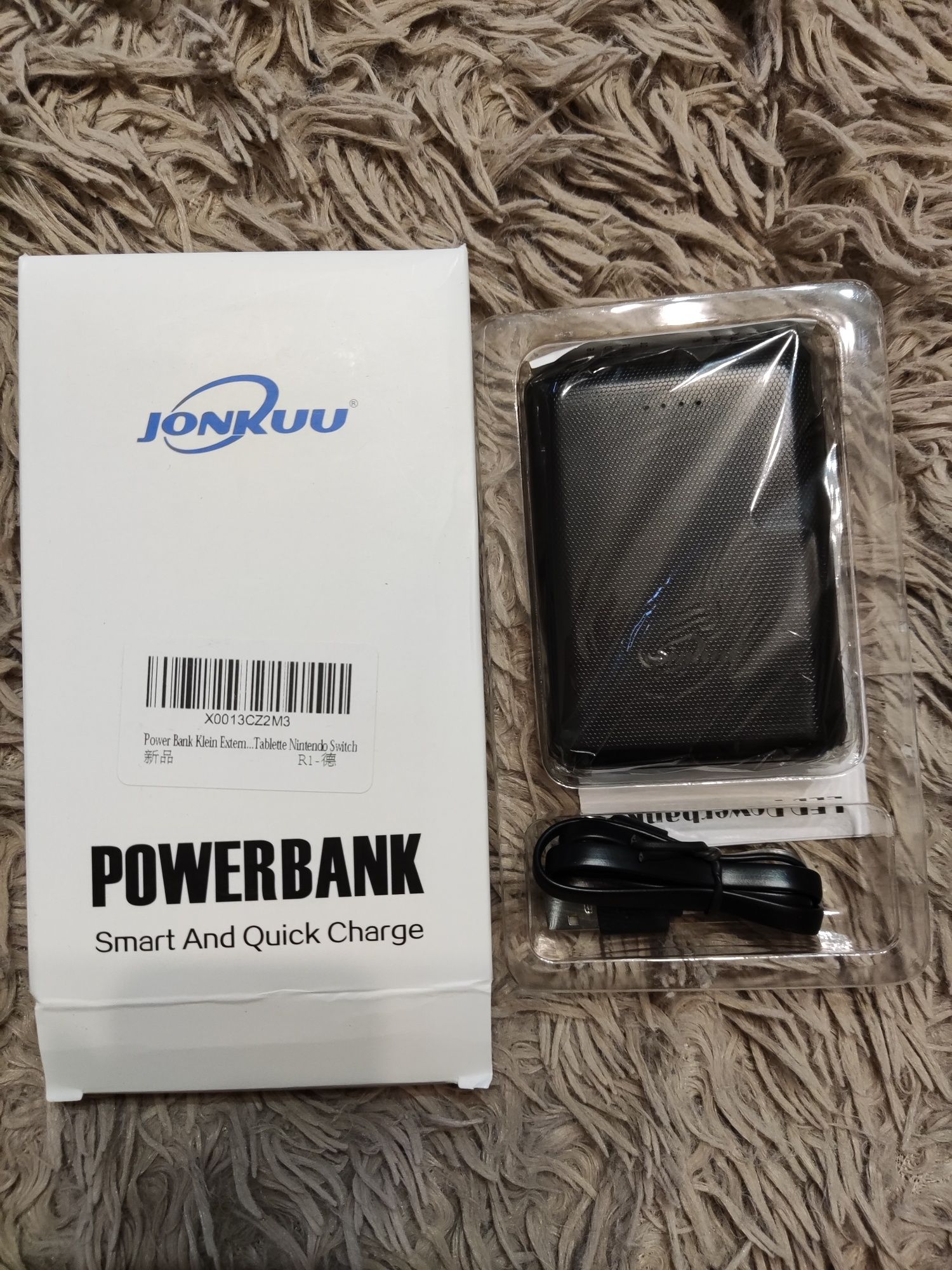 БУ JONKUU Power Bank 10000 мА·год Міні Портативний зарядний пристрій п