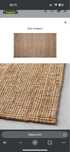 Tapete tecelagem plana IKEA lohals 200x 300