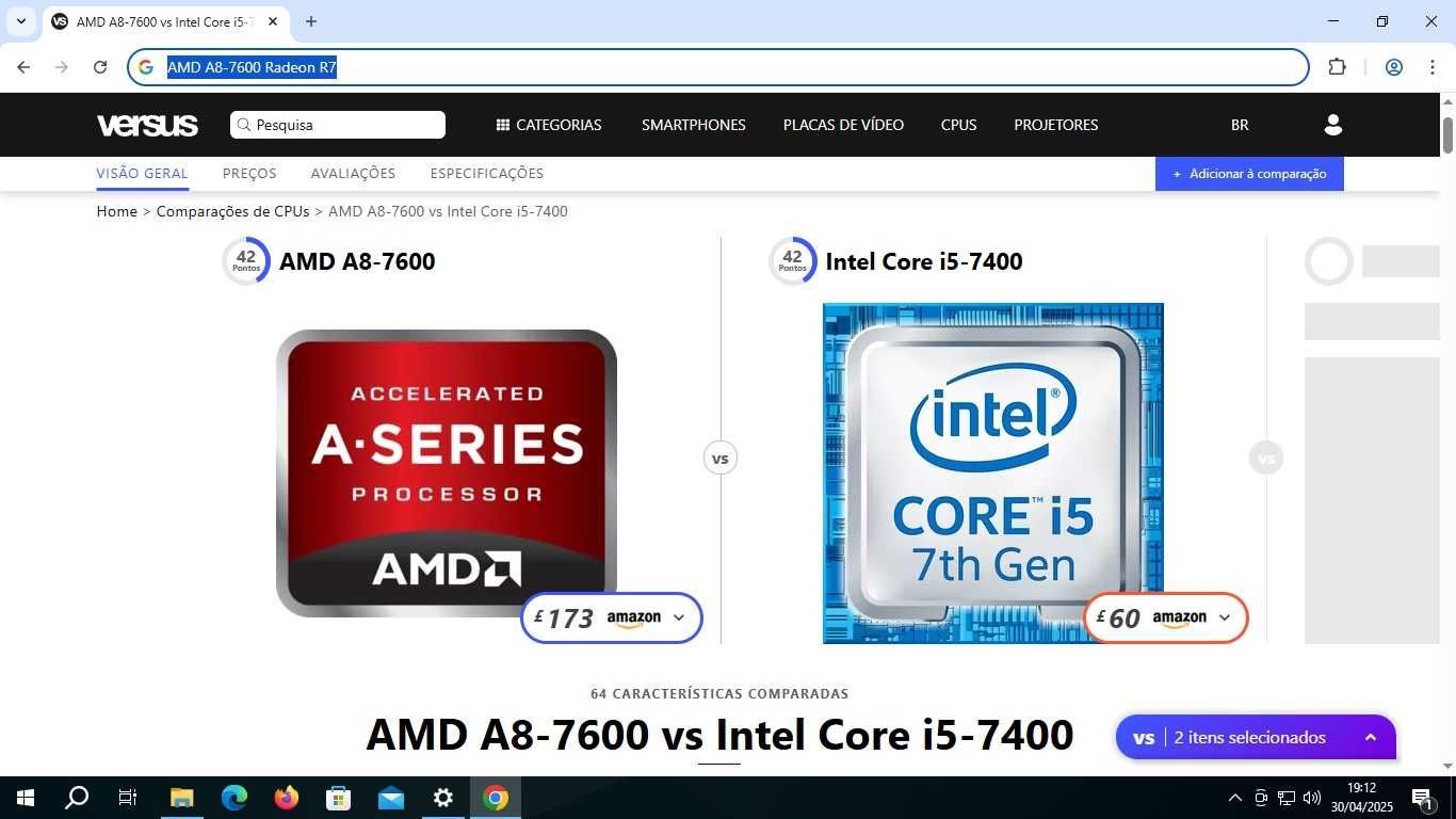 PC completo - AMD A8-7600 Radeon R7