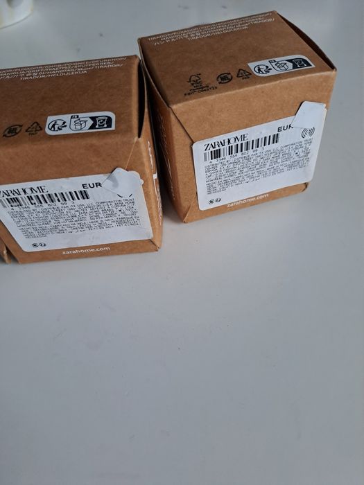 Marmurowe uchwyty gałki Zara home 4 szt