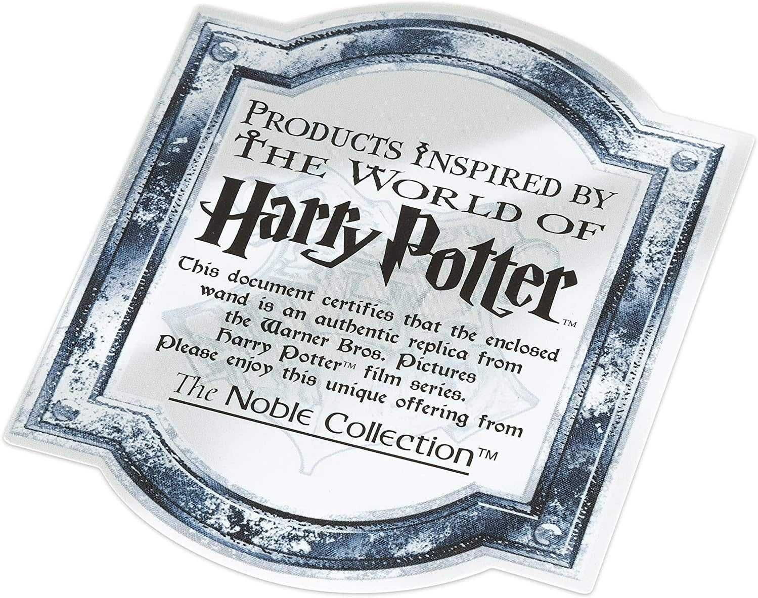 Harry Potter varinha Lally Hicks em caixa Ollivanders Noble Collection