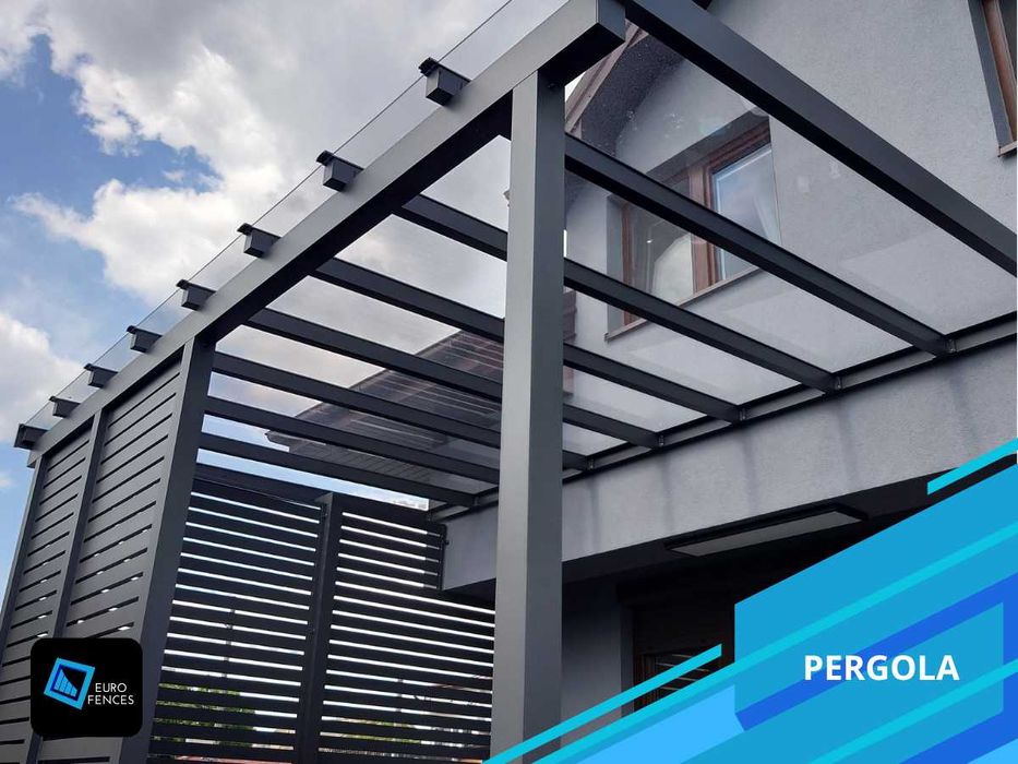 Pergola ogrodowa, wiata aluminowa - Polski producent Euro Fences