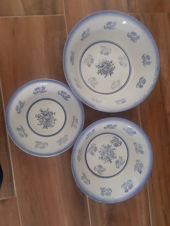 3 taças em ceramicas antigas