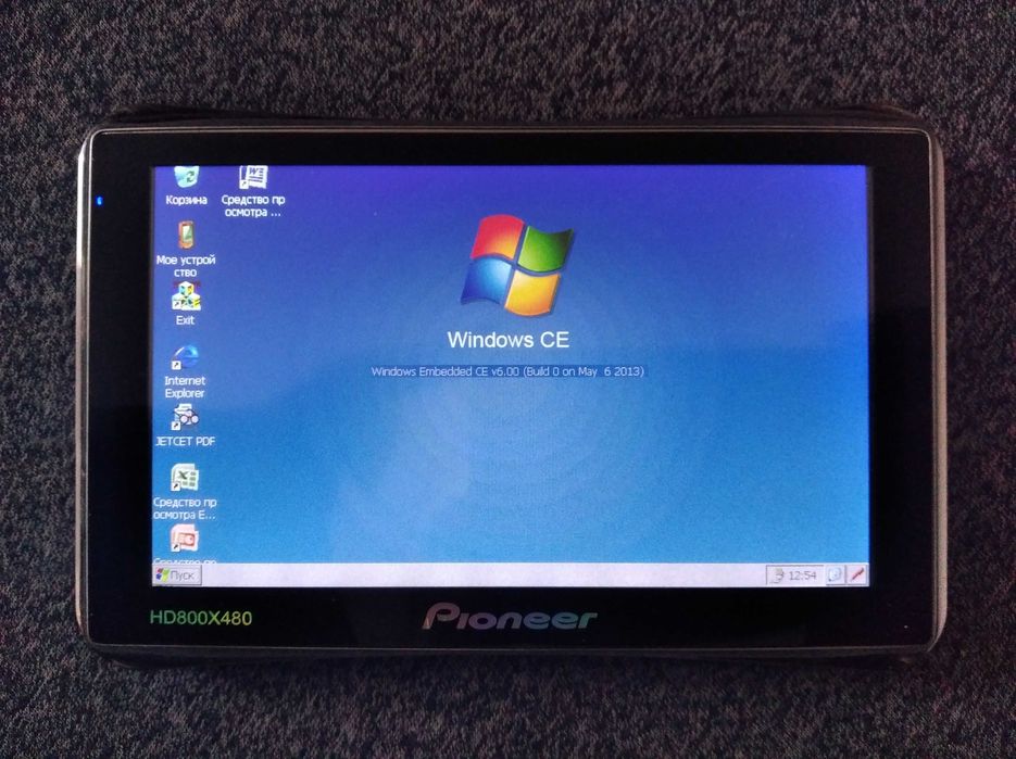 Автомобильный навигатор Pioneer HD 800x480