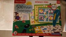 500 pytań zwierzęta - mówiące pióro