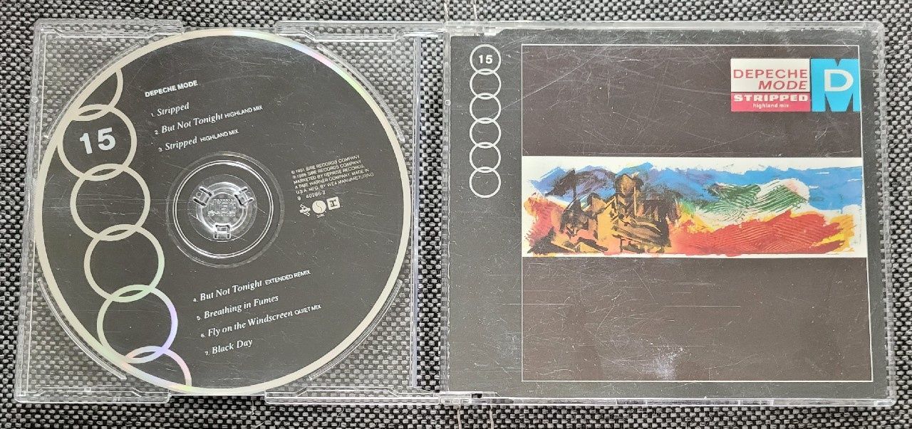 Depeche Mode Stripped USA CD Single