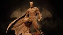 Figurka Batman, DC, Żywica, Ręcznie Malowana