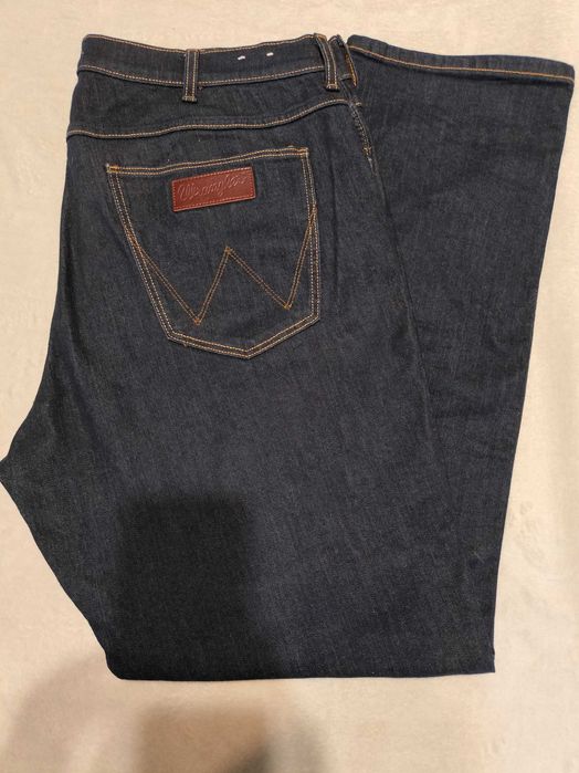 Wrangler Greensboro Slim Nowe spodnie jeansy W38 L32