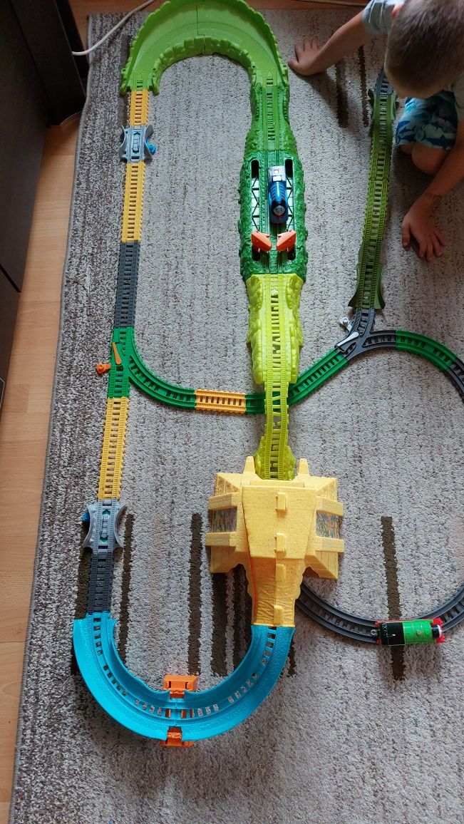 Mega wielki zestaw torów Tomek  przyjaciele Fisher Price