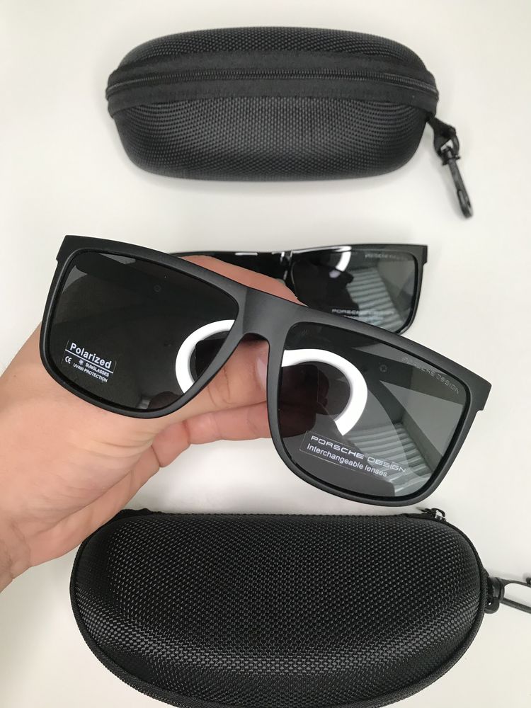 Солнцезащитные очки Порше Чёрные Поляриз Сонцезахисні окуляри Porsche