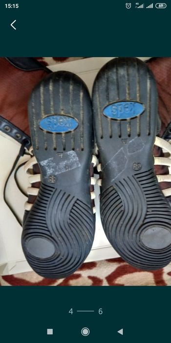 Шкіряні жіночі чобітки