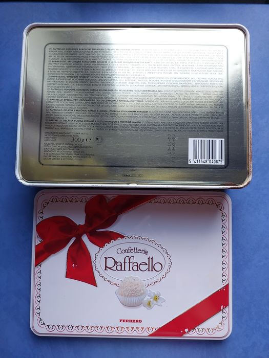 Коробка из-под конфет Raffaello