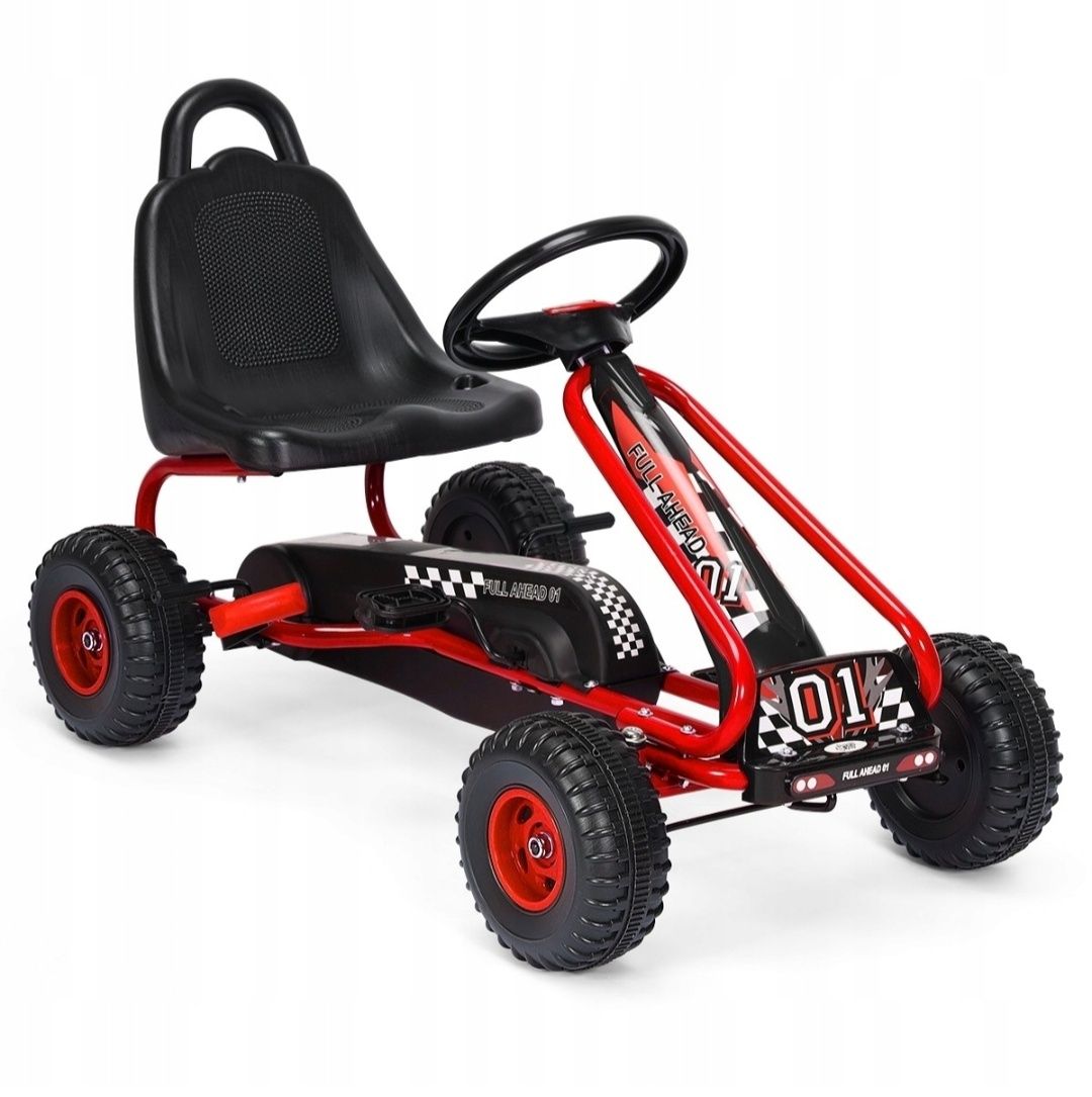 Gokart na pedały WYTRZYMAŁY dzieci do 30kg 3 do 6 lat