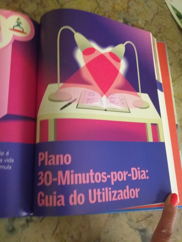 Livro "30 minutos por dia  para um coração saudável "