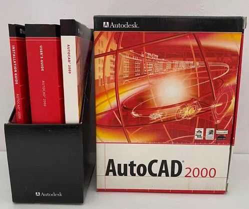 Oprogramowanie Autodesk Autocad 2000 BRAK PŁYTY CD