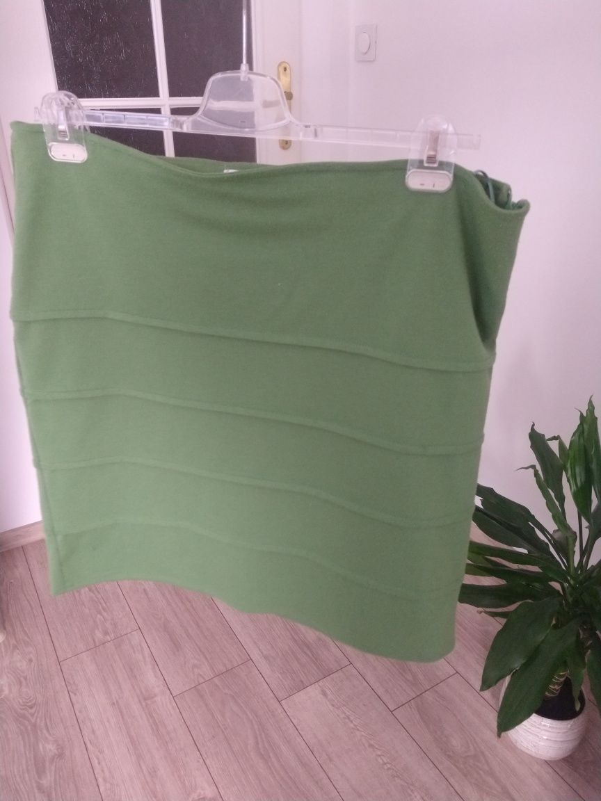 Charles Vögele zielona spódniczka dopasowana obcisła ołówkowa 46 xl XX