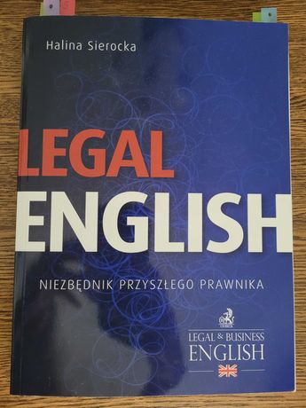 Legal English - Hanna Sierocka - C.H. Beck