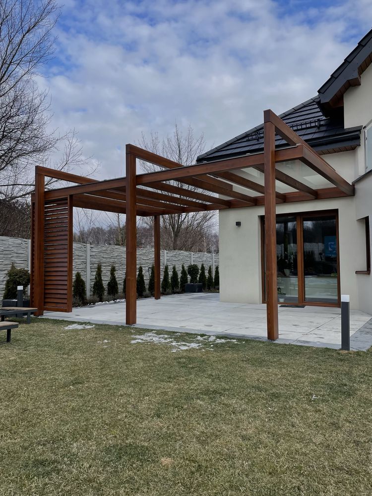 Zadaszenie tarasu, pergola, altana ogrodowa