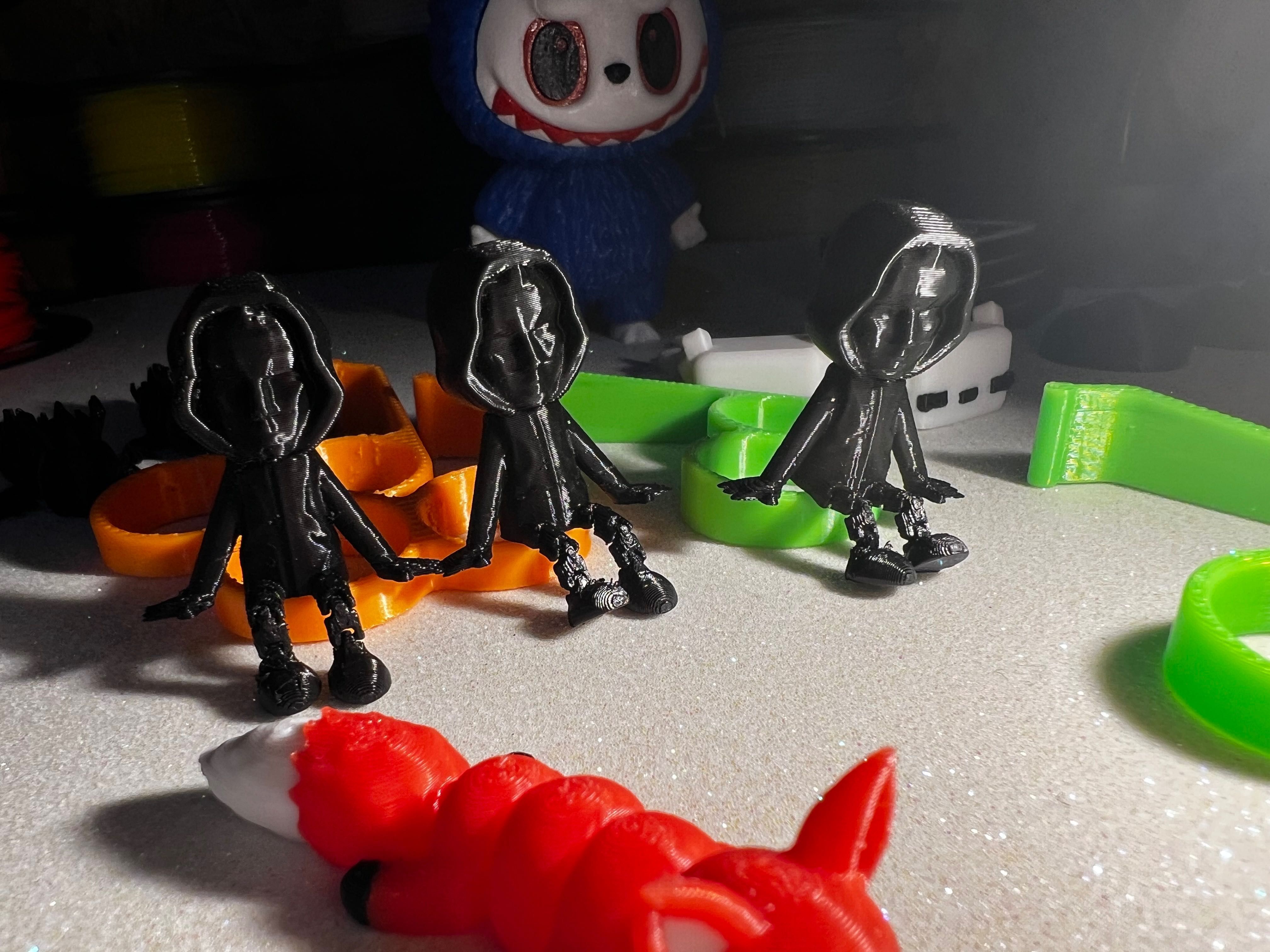 Peças impressas em 3D