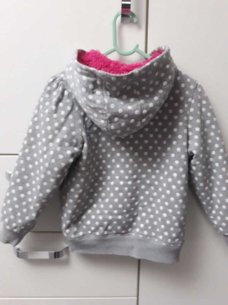 Bluza ocieplana 110/116