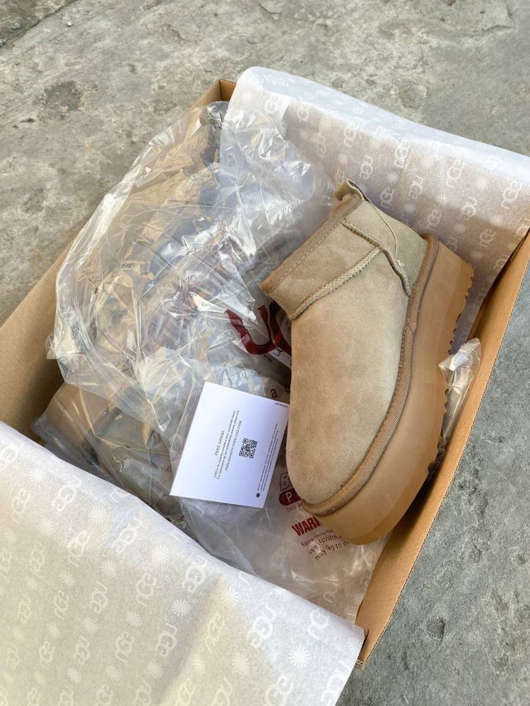 UGG замша, хутро