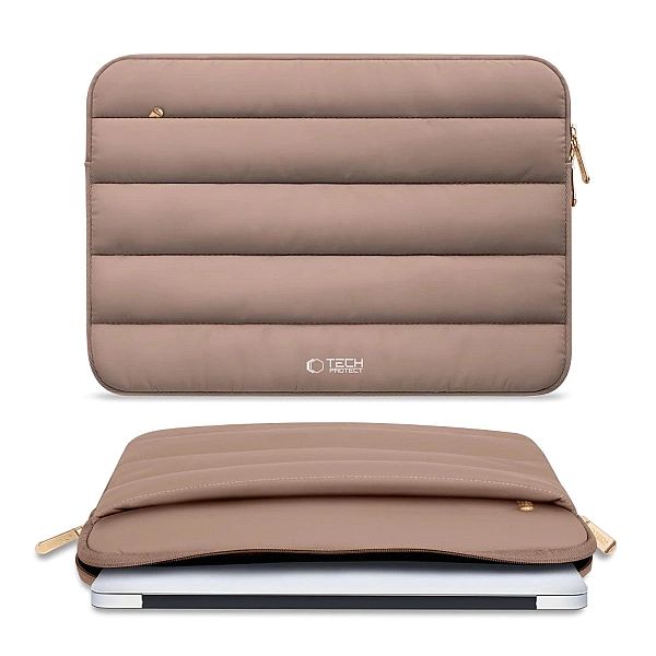 Torba Tech-Protett Fluffy na laptopa 15-16 - brązowa