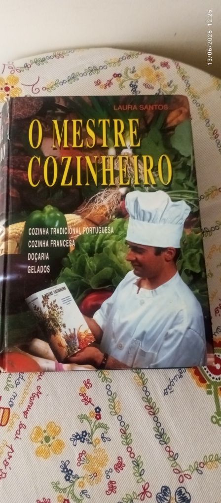 Livro de culinária "Meste cozinheiro"